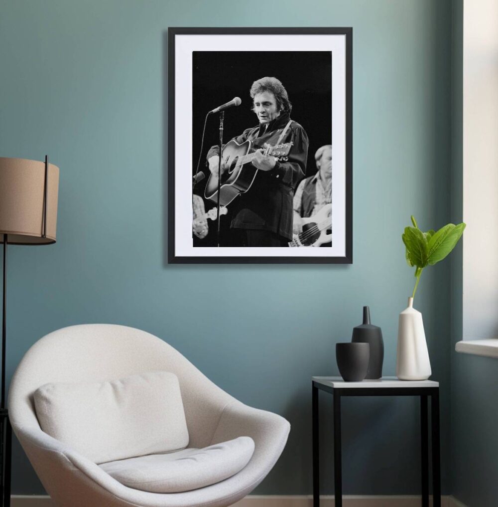 Affiche de Johnny Cash à la guitare – Image 2