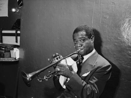 Affiche de Louis Armstrong en 1938