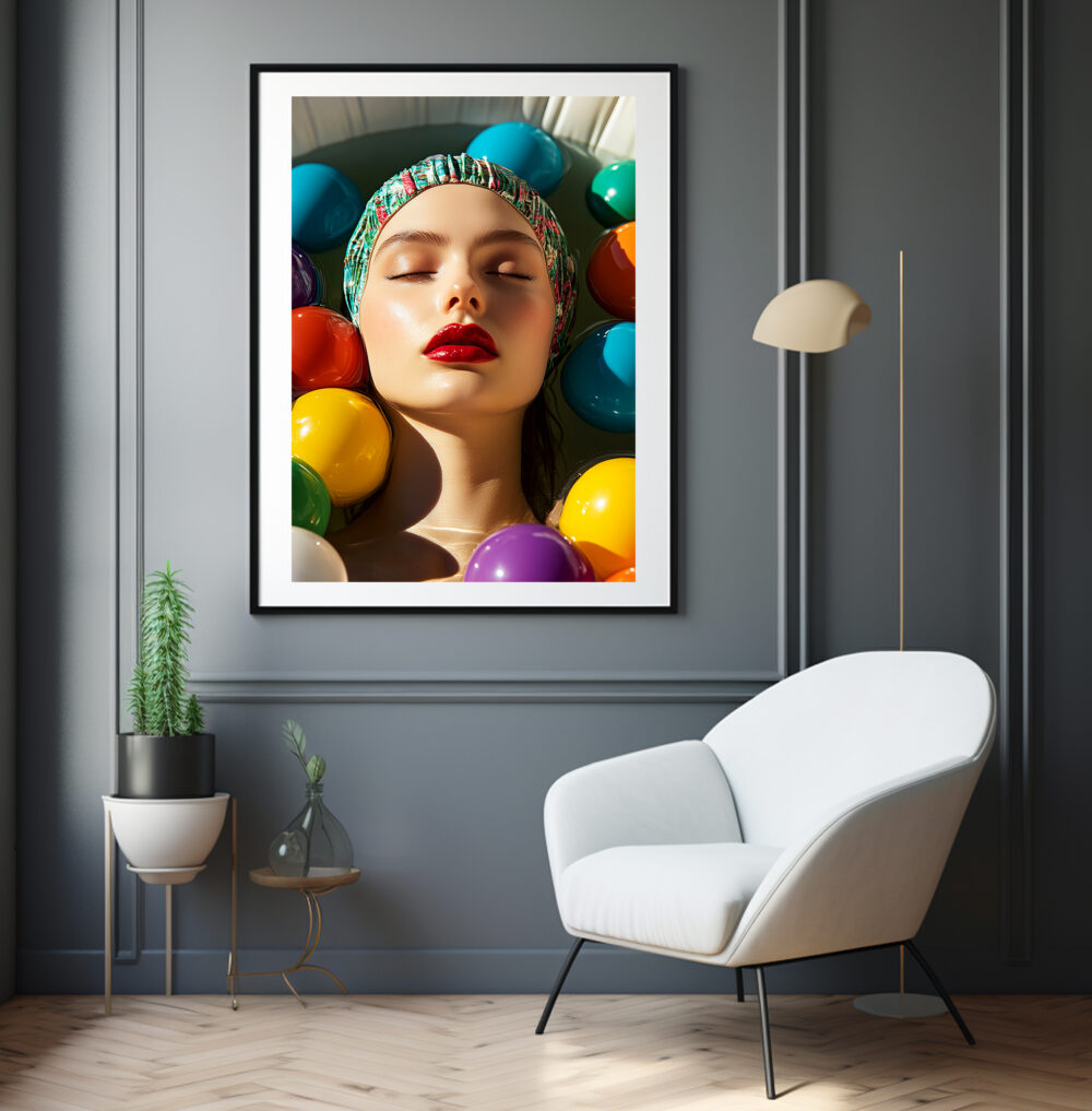 Affiche Colorée – L’Heure du Bain – Image 2