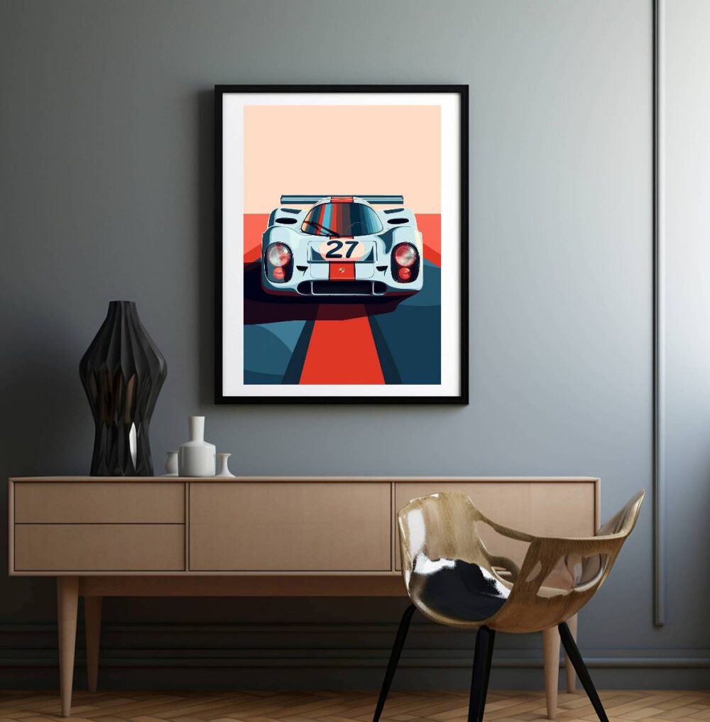 Affiche Porsche 917 – Le Mans – Image 2