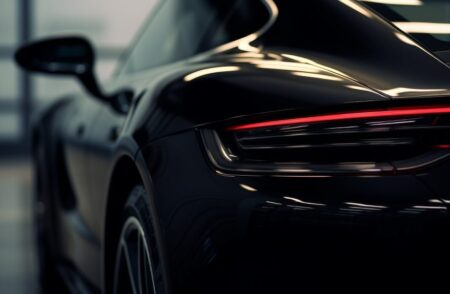 Affiche Porsche 911 Noire