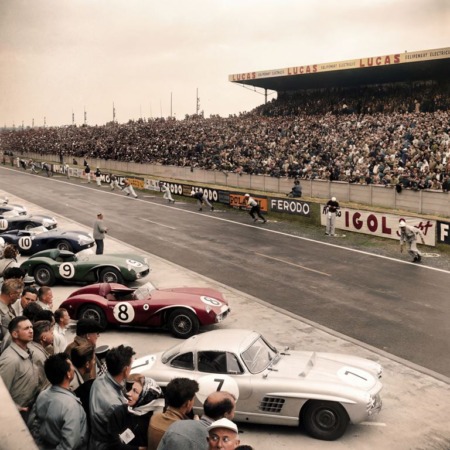 Affiche 24 heures du Mans 1956