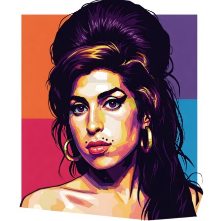 Affiche Amy Winehouse Pop Art