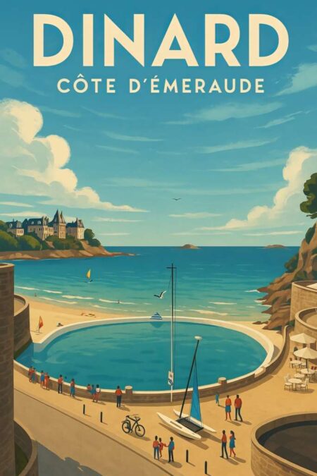Affiche Piscine de Dinard