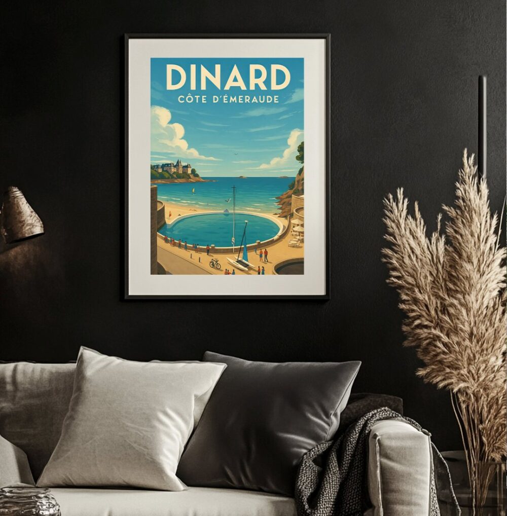 Affiche Piscine de Dinard – Image 2