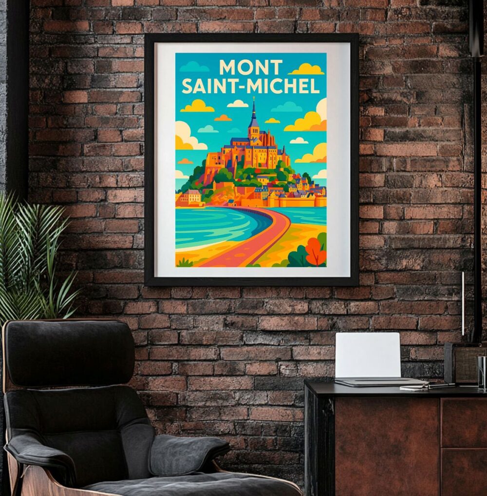 Affiche Mont Saint Michel – Image 2