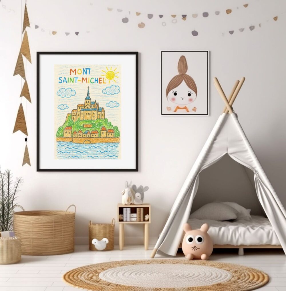 Dessin Mont Saint Michel – Image 2