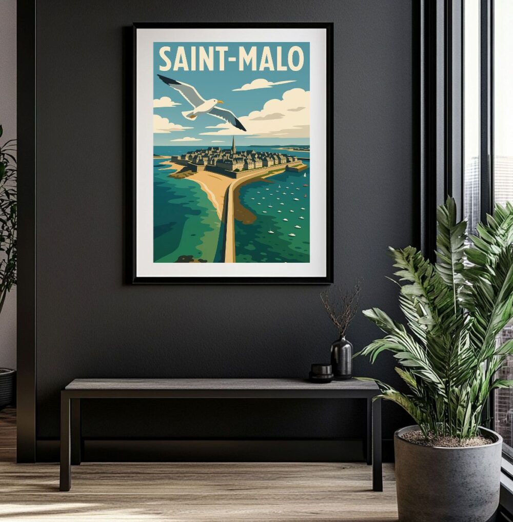 Affiche Saint Malo Intra-muros – Image 2