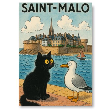 Affiche Chat Malo