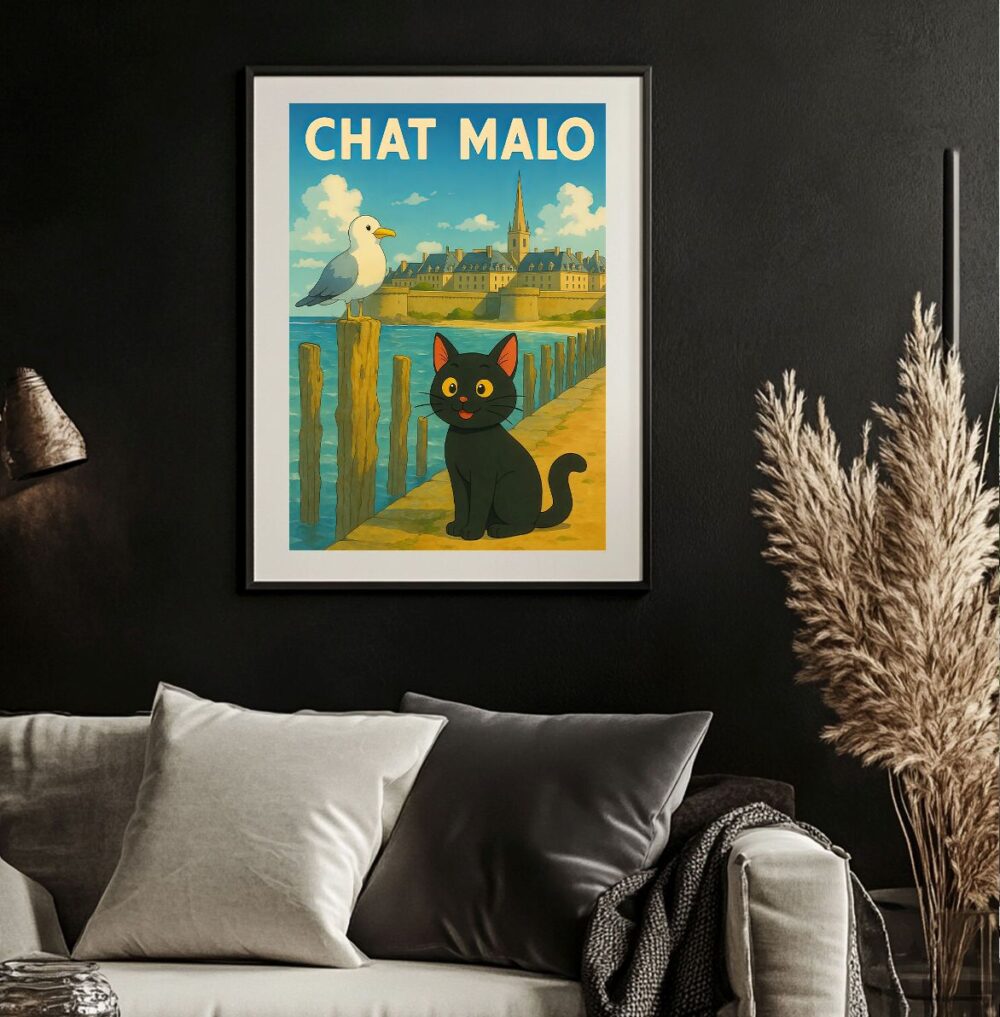 Affiche Chat Malo – Image 2