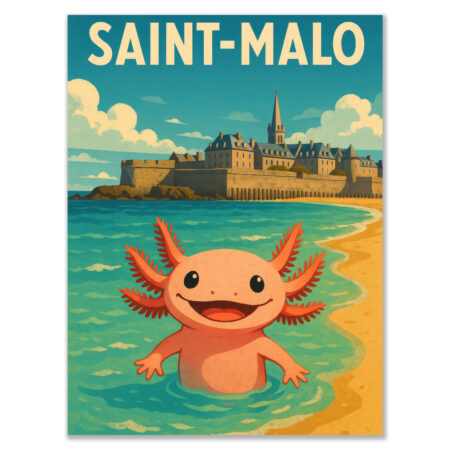 affiche saint malo