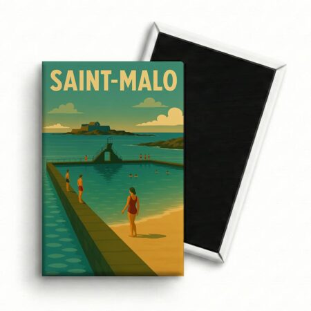 Magnet Saint-Malo – Piscine de Bon-Secours & Plongeoir