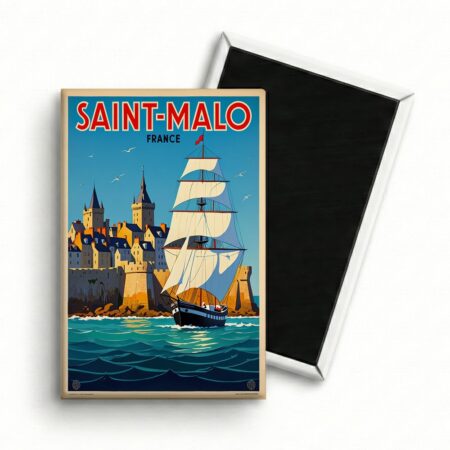 Magnet Saint-Malo – Le Grand Voilier & La Cité Corsaire