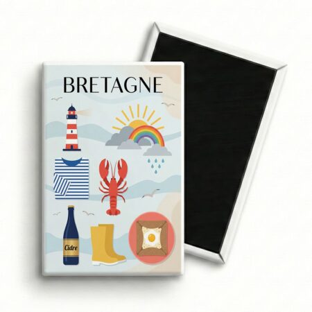 Magnet Bretagne – Les 7 Merveilles (Icônes & Symboles)