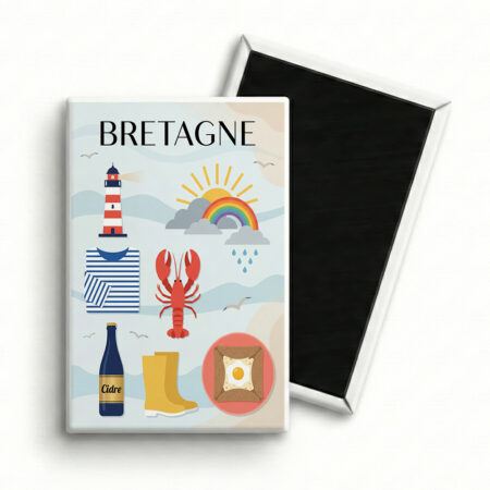Magnet Bretagne – Les 7 Merveilles (Icônes & Symboles)