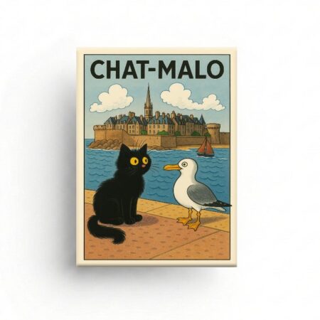 Magnet Chat-Malo
