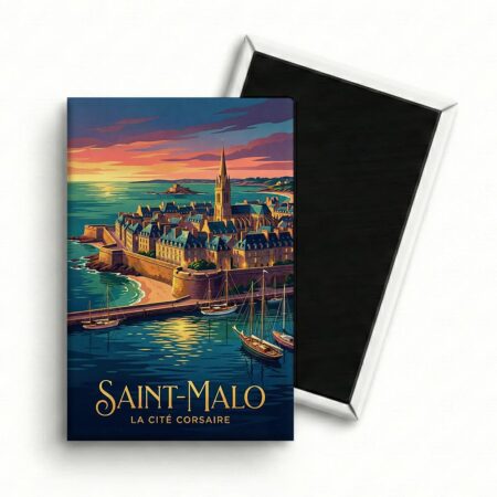 Magnet Saint-Malo – La Cité Corsaire au Crépuscule & Port de Plaisance