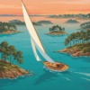Affiche Bretagne Vintage - Golfe du Morbihan