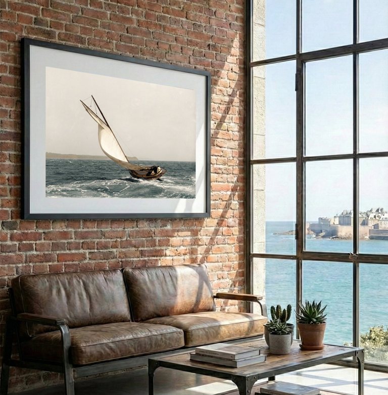 Voilier début 20e siècle