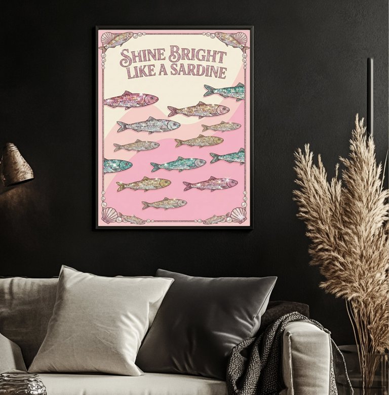 Sardines Shine Bright